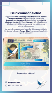Selin - Almanya vizesi